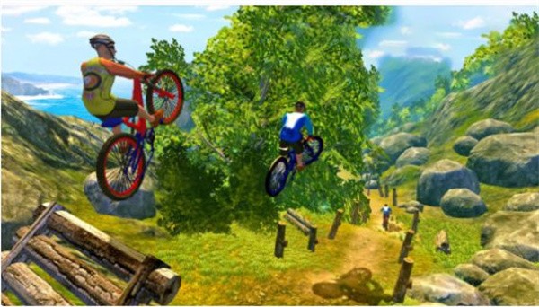 3D模拟自行车越野赛中文版