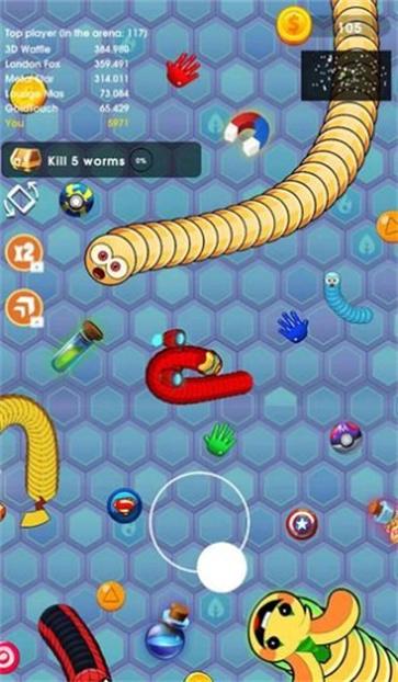 滑蛇蠕虫手机新版