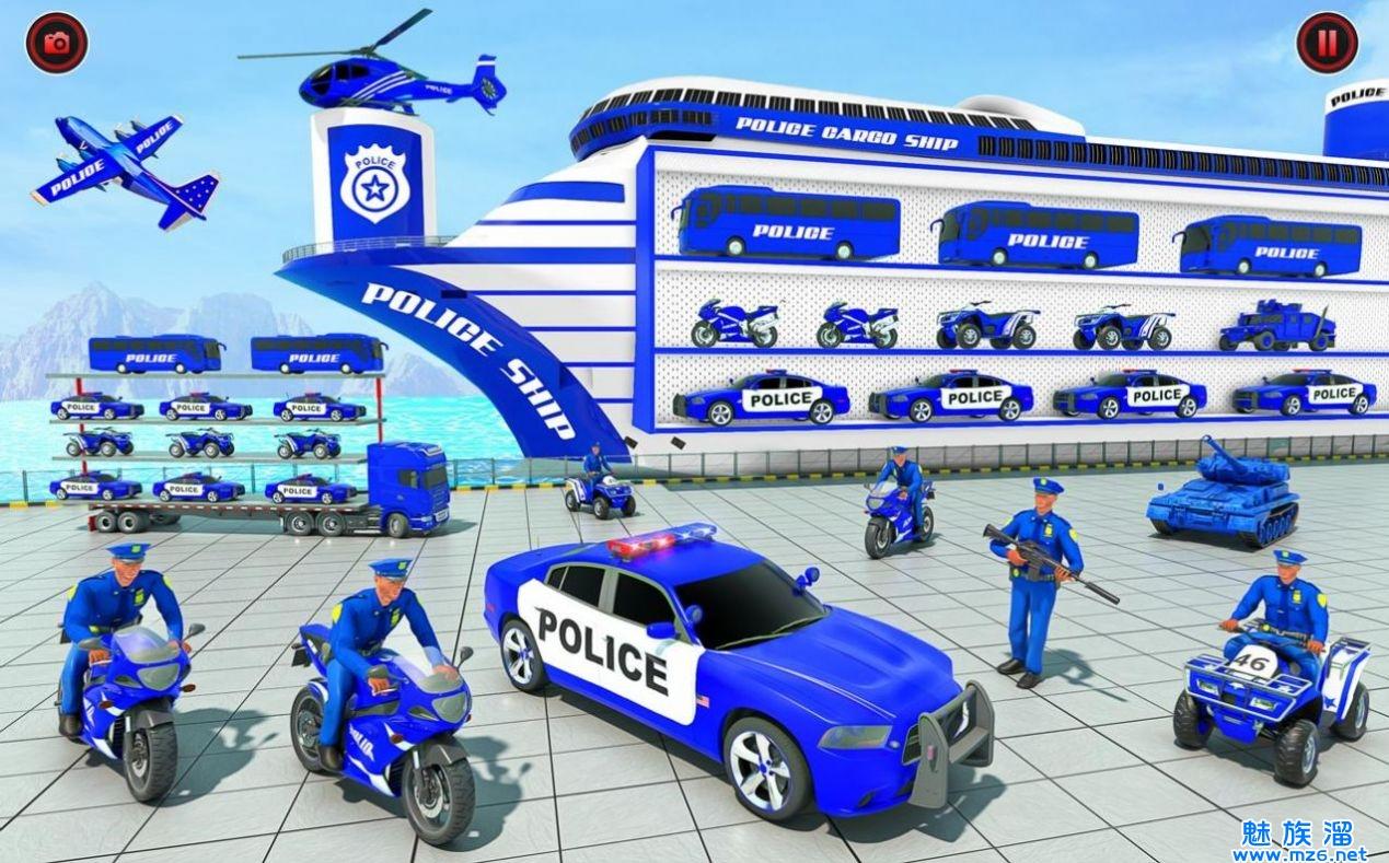 警察货物运输卡车最新版