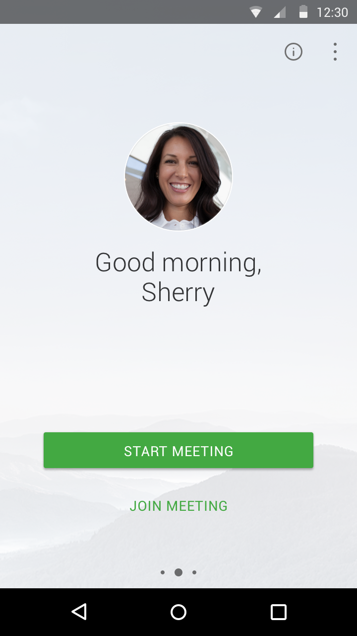 Cisco Webex Meetings app